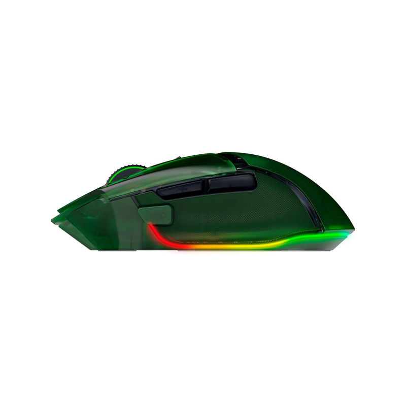 Мышь Razer Basilisk V3 Pro 35K - Phantom Green, USB-C, Bluetooth, радиоканал, 35000 dpi, зелёный, фото 6