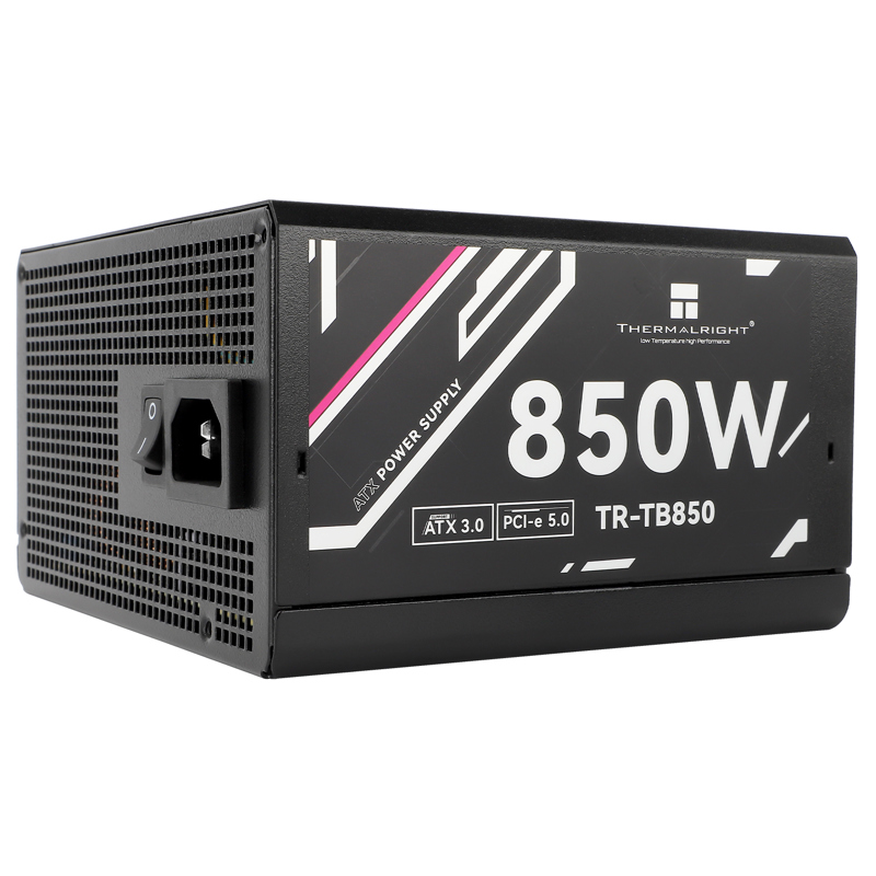 Блок питания Thermalright TR-TB850, 850 Вт, 80 PLUS Bronze, ATX, активный PFC, вентилятор 120x120 мм