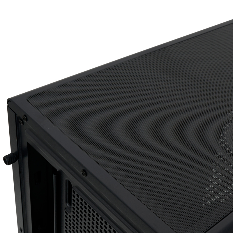 Корпус для ПК Hspd M510, Midi Tower, чёрный, под ATX, mATX, mITX, материал закалённое стекло, сталь, фото 10