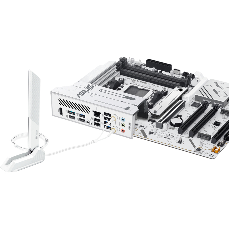 Материнская плата ASUS X870 MAX WIFI7 W, AM5, AMD X870, ATX, DDR5, фото 7