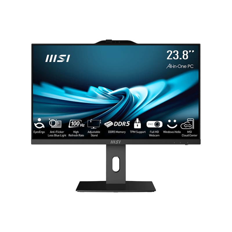 Моноблок MSI PRO AP242P 14M-653RU, Core i5- 14400, 16 ГБ ОЗУ, 512 ГБ, 23.8 дюйма