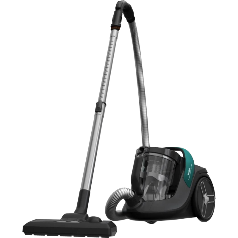 Пылесос Tefal TW7B32EA, уборка сухая, контейнер, чёрный, проводное подключение