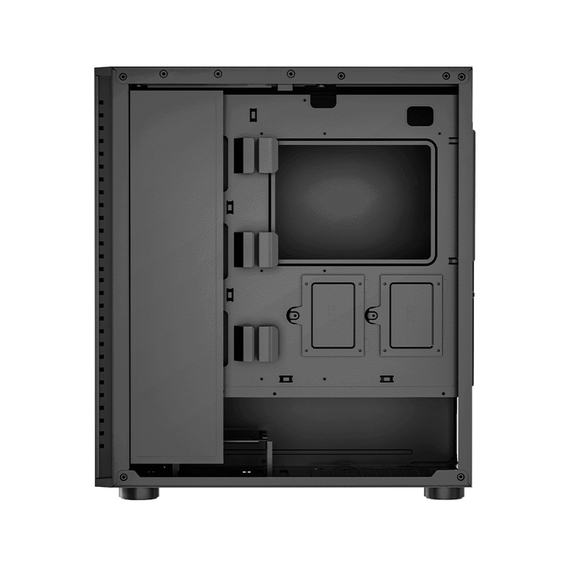 Корпус для ПК PcCooler IE200 BK, Midi Tower, чёрный, под ATX, E-ATX, mATX, Mini-ITX, подсветка ARGB, фото 31