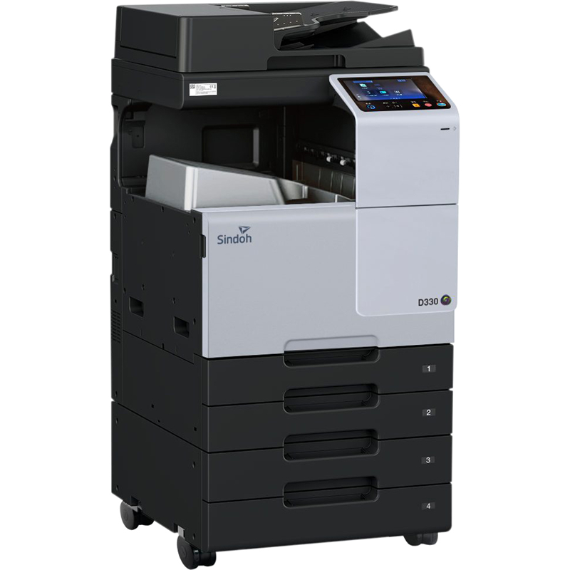 МФУ лазерное Sindoh D330e, A3, цветная печать, двусторонняя печать, сканирование 600x600 dpi, фото 2