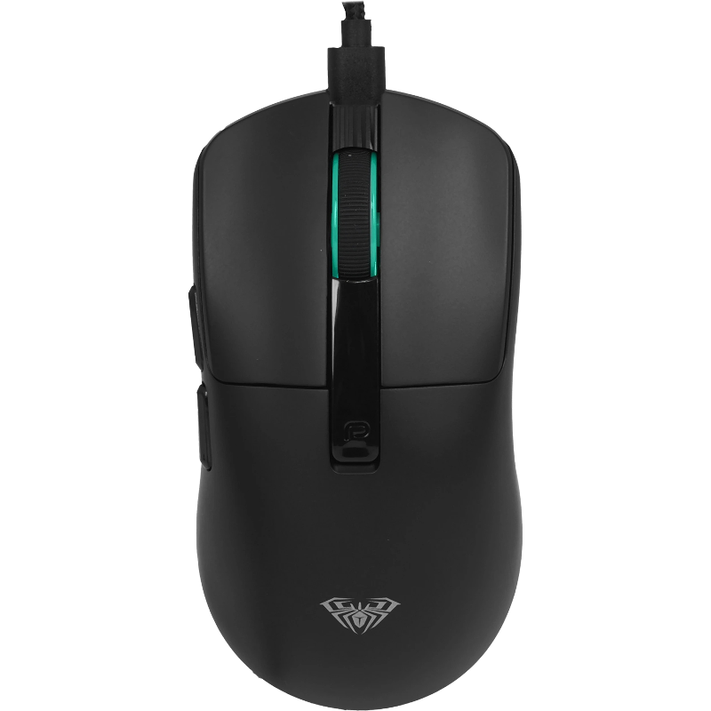 Мышь AULA SC590 Pro, USB-A, Bluetooth, радиоканал, 20000 dpi, чёрный, подсветка