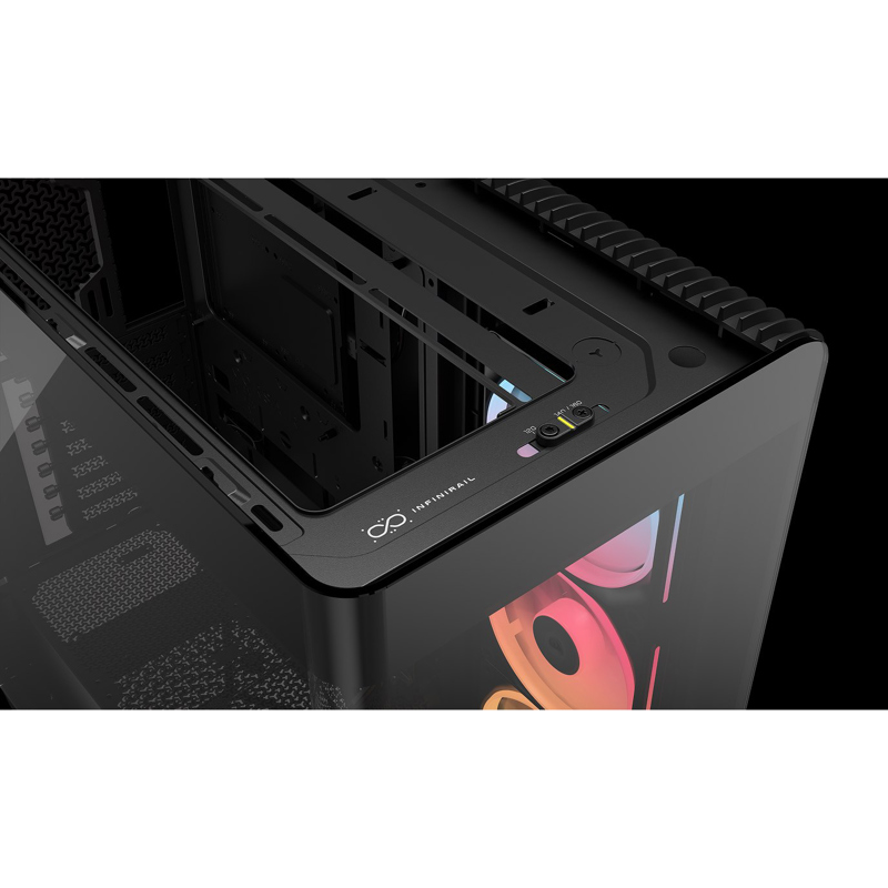 Корпус для ПК Corsair Frame 4500X LX-R RGB iCUE LINK, Midi Tower, чёрный, под ATX, E-ATX, mATX, Mini-ITX, фото 5