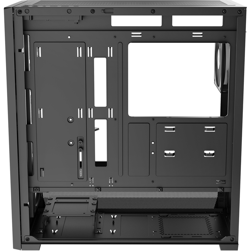 Корпус для ПК Ocypus Delta C70 BK ARGB, Midi Tower, чёрный, под ATX, E-ATX, mATX, Mini-ITX, фото 5