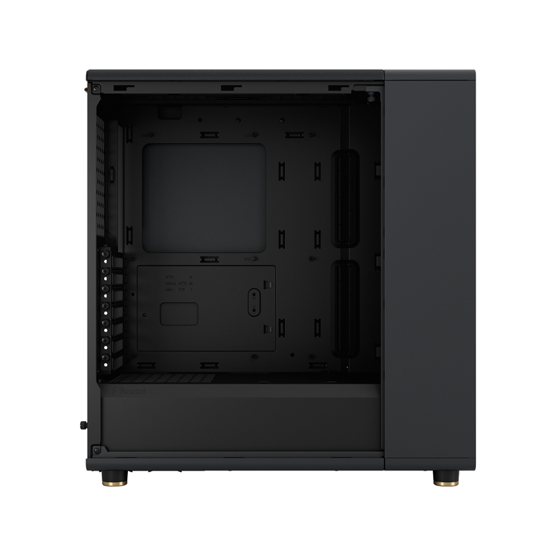 Корпус для ПК Fractal Design North TG Dark Tint, Midi Tower, чёрный, под ATX, mATX, Mini-ITX, фото 8