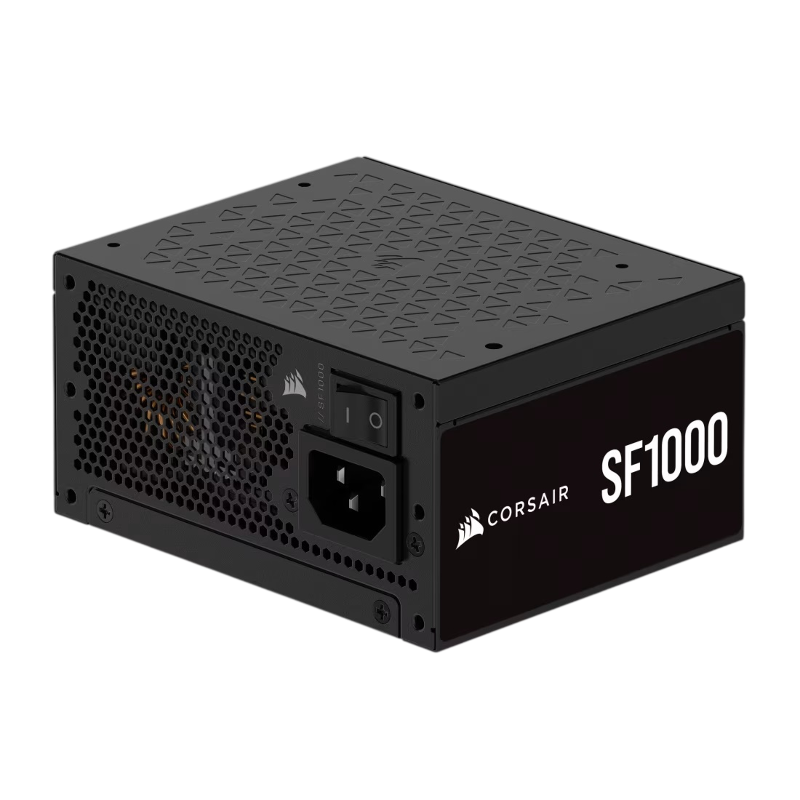 Блок питания Corsair SF1000, 1000 Вт, 80 PLUS Platinum, SFX, активный PFC, вентилятор 92x92 мм