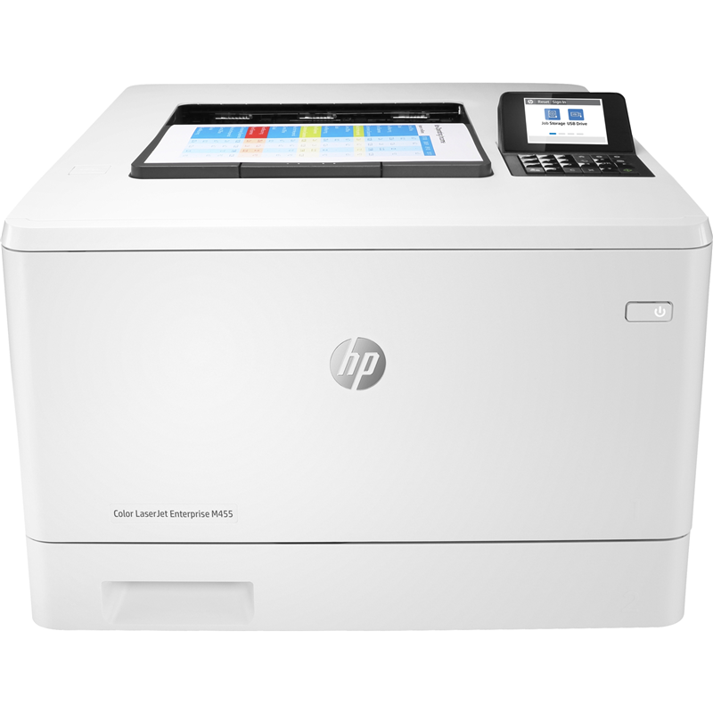Принтер лазерный HP Color LaserJet Enterprise M455dn, A4, 27 стр./мин, двусторонняя печать, USB, Ethernet