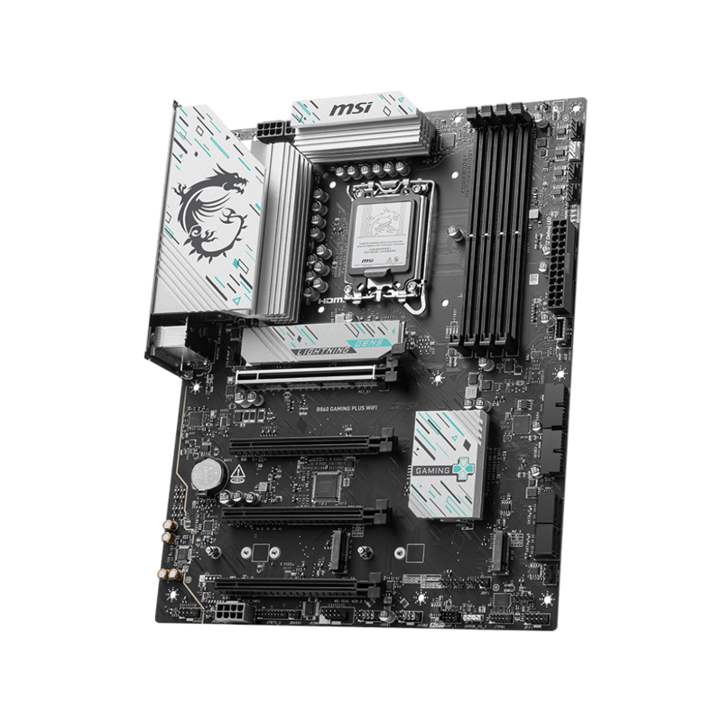 Материнская плата MSI B860 PLUS WIFI, LGA1851, Intel B860, ATX, DDR5, фото 2
