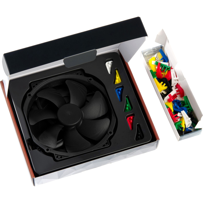 Корпусной вентилятор Noctua Cooler NF-A15 HS-PWM chromax.black.swap, вентилятор 140 мм, фото 5