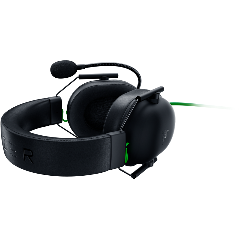 Гарнитура Razer BlackShark V2 X, проводное подключение, Mini-jack, накладные, чёрный, для геймеров, фото 8