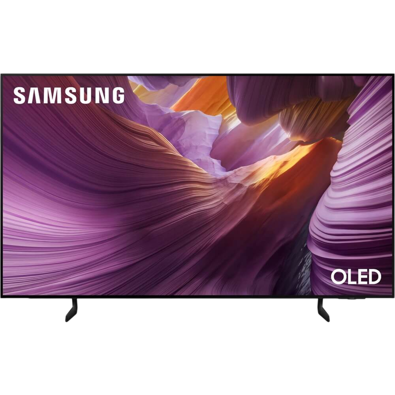 Телевизор Samsung QE55S85FAEXRU, 55 дюймов, 4K UHD, QLED, 120 Гц, Smart TV, звук 20 Вт