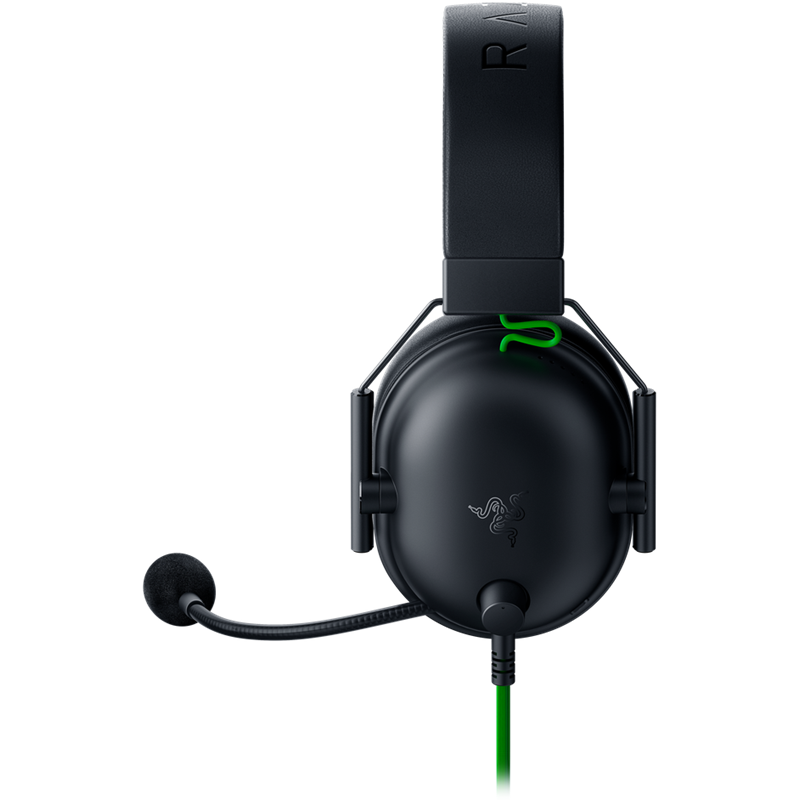 Гарнитура Razer BlackShark V2 X, проводное подключение, Mini-jack, накладные, чёрный, для геймеров, фото 11