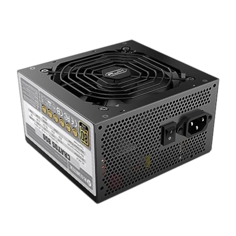 Блок питания Raijintek CRATOS 1000, 80 PLUS Gold, ATX, активный PFC, вентилятор 120x120 мм, чёрный