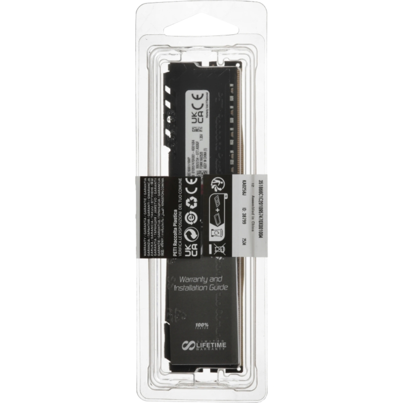 Оперативная память Kingston KF432C16BB1/16WP, 16 ГБ, DDR4, 3200 МГц, DIMM, PC4-25600, CL16, фото 6