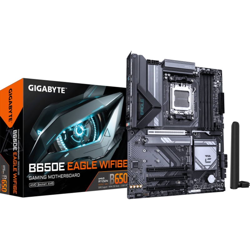 Материнская плата Gigabyte B650E EAGLE WF6E, AM5, AMD B650, ATX, DDR5, фото 4