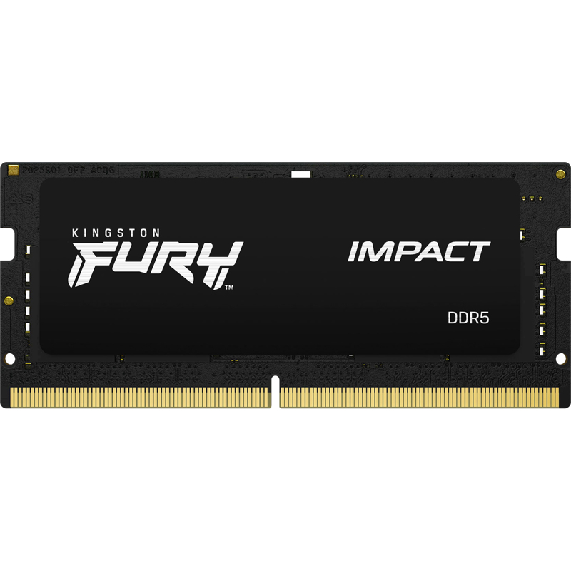 Оперативная память Kingston KF548S38IB-8, 8 ГБ, DDR5, 4800 МГц, SO-DIMM, PC5-38400, CL38