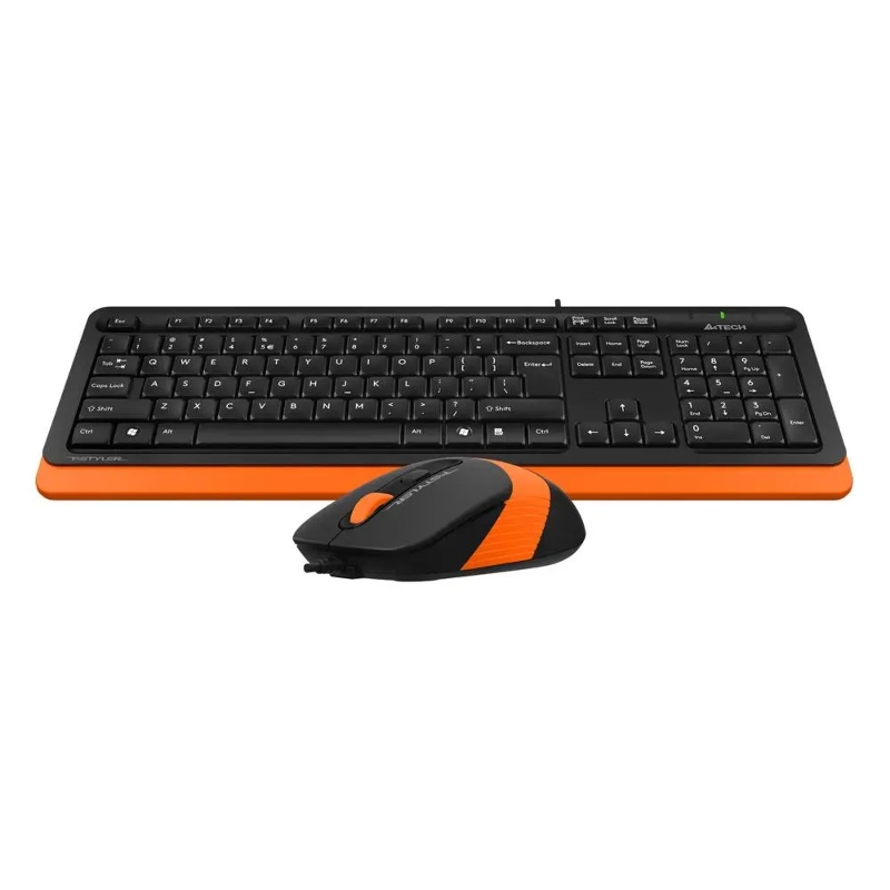 Комплект клавиатура и мышь A4Tech + Fstyler F1010, проводное подключение, USB-A, чёрный, фото 5