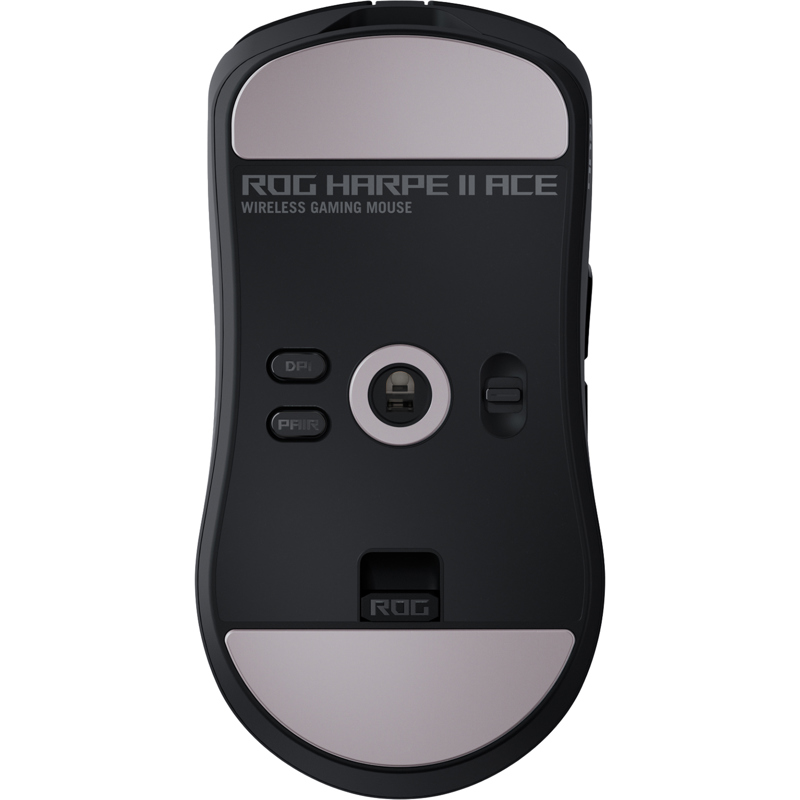 Мышь ASUS P723 ROG HARPE II ACE, Bluetooth, радиоканал, 42000 dpi, чёрный, подсветка, фото 2