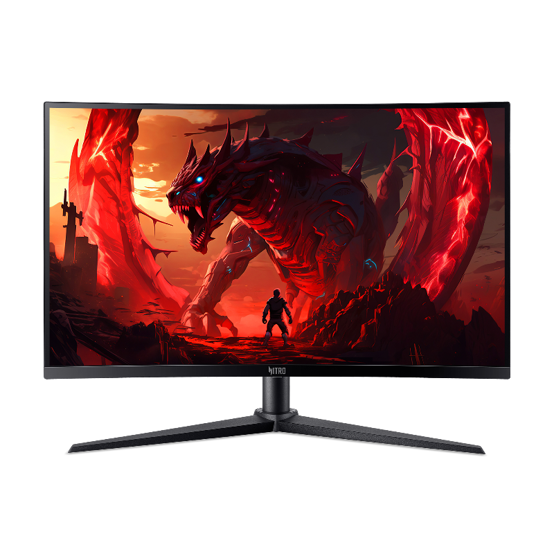 Монитор Acer Nitro XZ270UX6bmiiphx, 27 дюймов, 2560x1440, 220 Гц, VA, изогнутый, чёрный