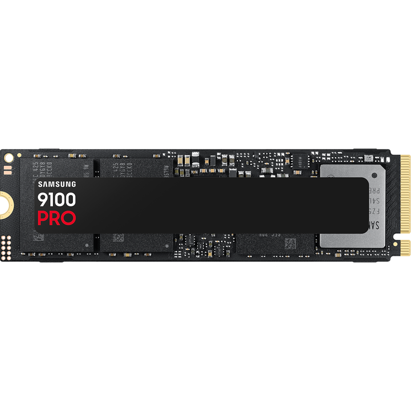 SSD Samsung 9100 PRO, 2 ТБ, M.2 (22×80 мм), NVMe 2.0, PCIe 5.0 x4, V-NAND TLC