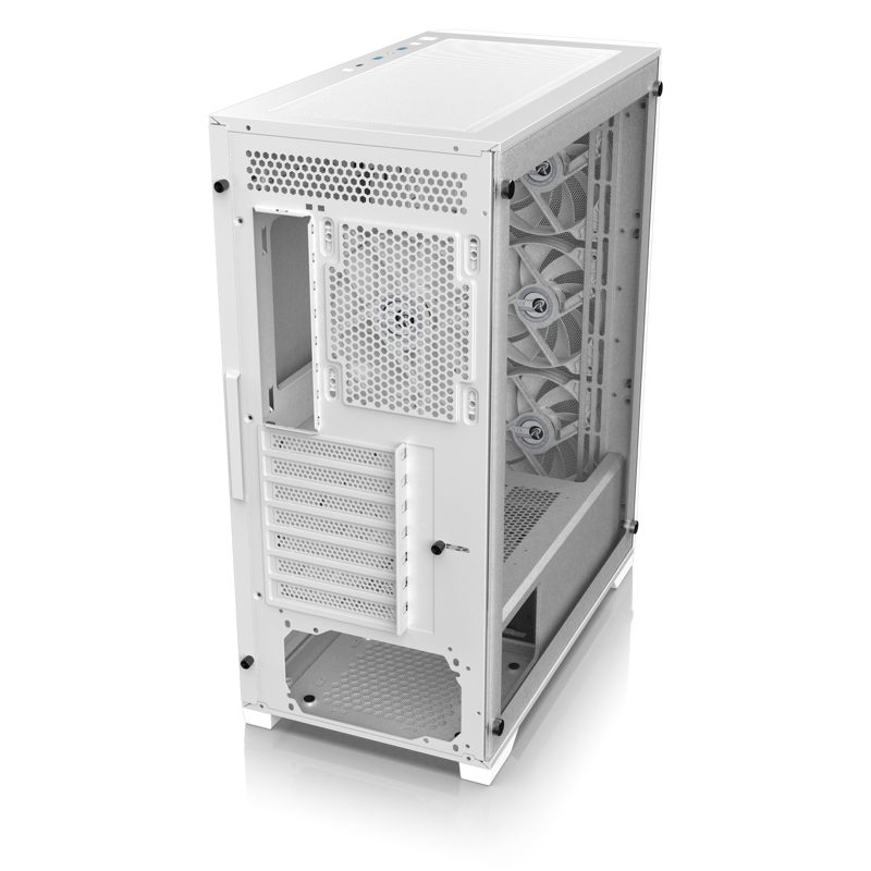 Корпус для ПК Raijintek ARCADIA 41-MS4, Midi Tower, белый, под ATX, mATX, mITX, подсветка ARGB, фото 3