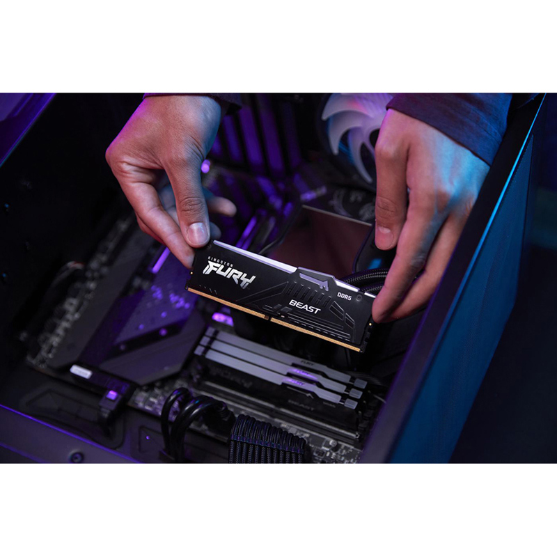 Оперативная память Kingston KF556C36BBE2A-32, 32 ГБ, DDR5, 5600 МГц, DIMM, CL36, фото 8