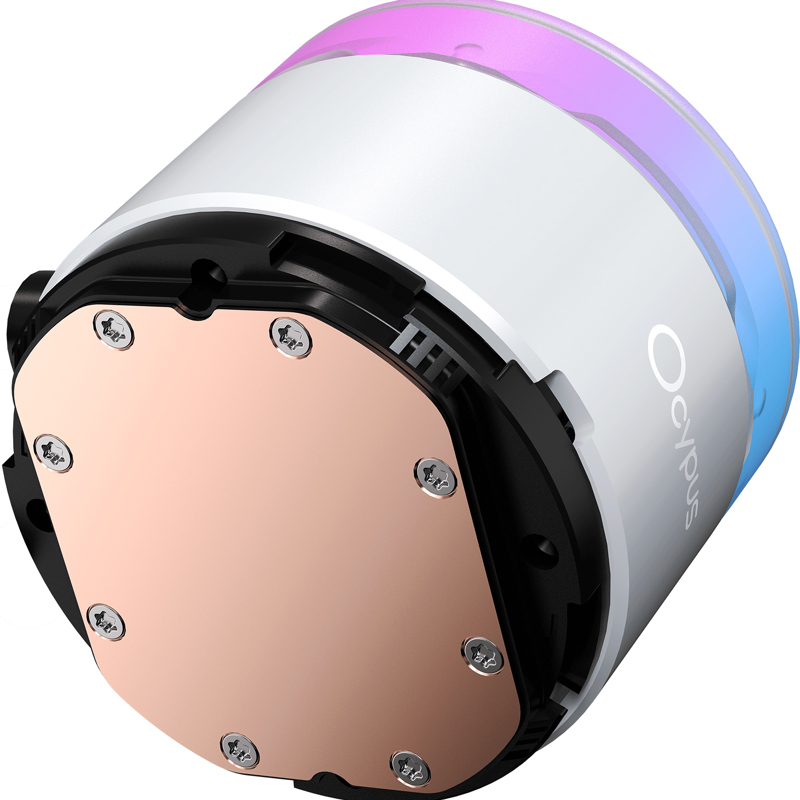Система жидкостного охлаждения Ocypus Delta L24 WH ARGB V2, вентилятор 120 мм, шум 29 дБА, фото 3