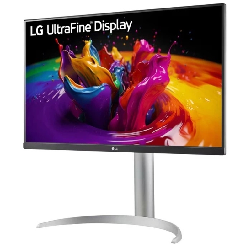 Монитор LG UltraFine 27UP850K-W, 27 дюймов, 3840x2160, 60 Гц, IPS, 400 кд/м², белый, фото 3