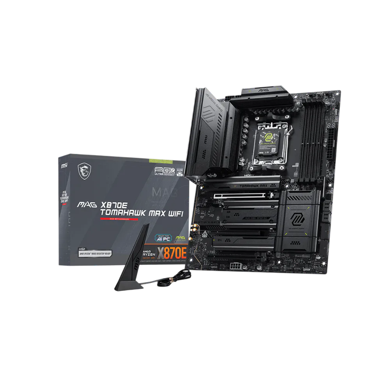 Материнская плата MSI MAG X870E TOMAHAWK MAX WIFI, AM5, AMD X870E, ATX, DDR5