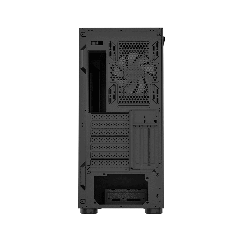 Корпус для ПК PcCooler IE200 BK, Midi Tower, чёрный, под ATX, E-ATX, mATX, Mini-ITX, подсветка ARGB, фото 15