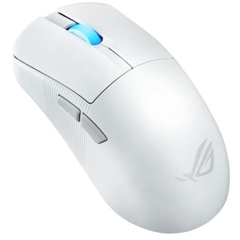 Мышь ASUS P716 ROG HARPE ACE MINI, USB-A, Bluetooth, радиоканал, 42000 dpi, белый, подсветка, фото 2