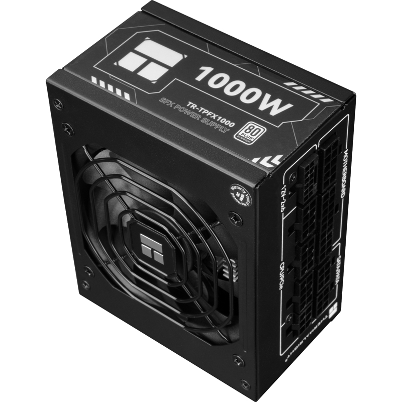 Блок питания Thermalright TR-TPFX1000, 1000 Вт, 80 PLUS Platinum, SFX, активный PFC, вентилятор 92x92 мм, фото 3
