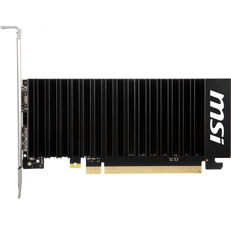 Видеокарта MSI GeForce GT 1030 2GHD4 LP OC, NVIDIA GeForce GT 1030, 2 ГБ видеопамяти, DDR4