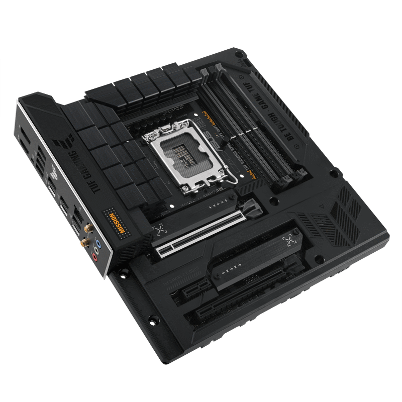 Материнская плата ASUS TUF B760M-BTF WIFI, LGA1700, Intel B760, Micro-ATX, DDR5, фото 4