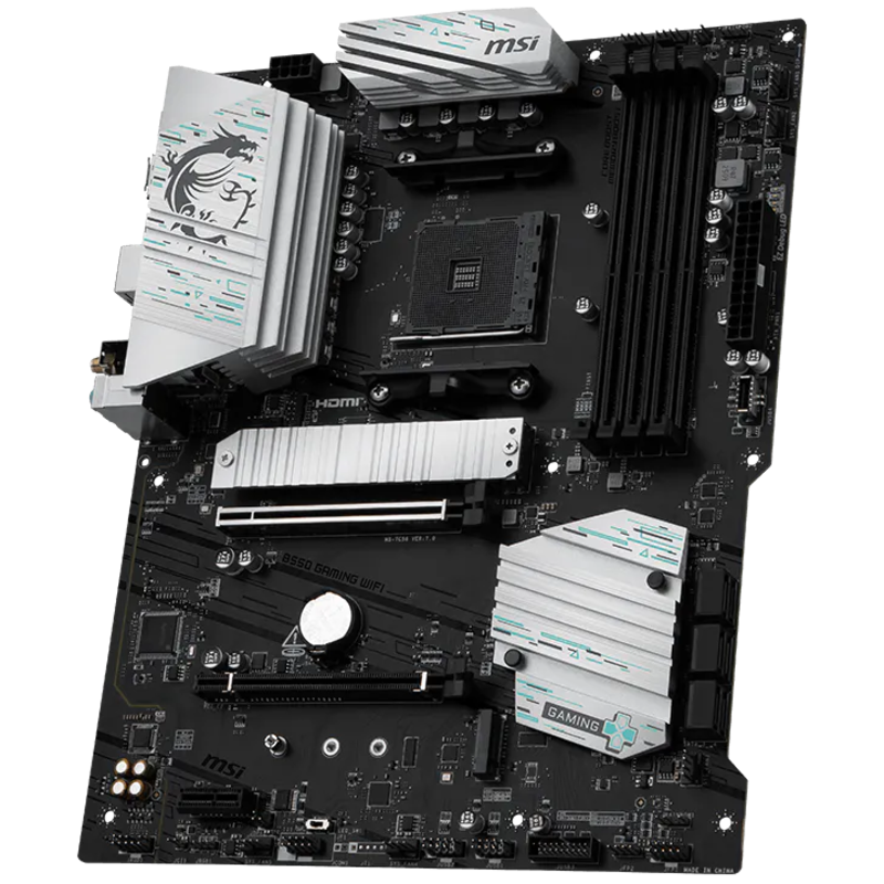 Материнская плата MSI B550 WIFI, AM4, AMD B550, DDR4, DIMM, фото 4
