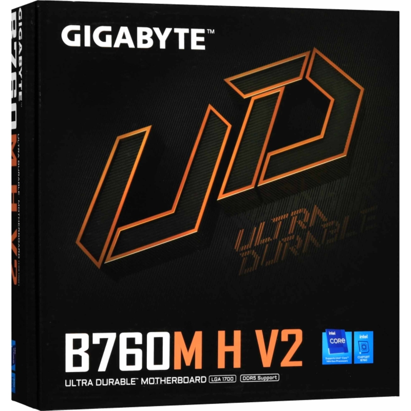 Материнская плата Gigabyte B760M H V2, LGA1700, Intel B760, Micro-ATX, DDR5, фото 8