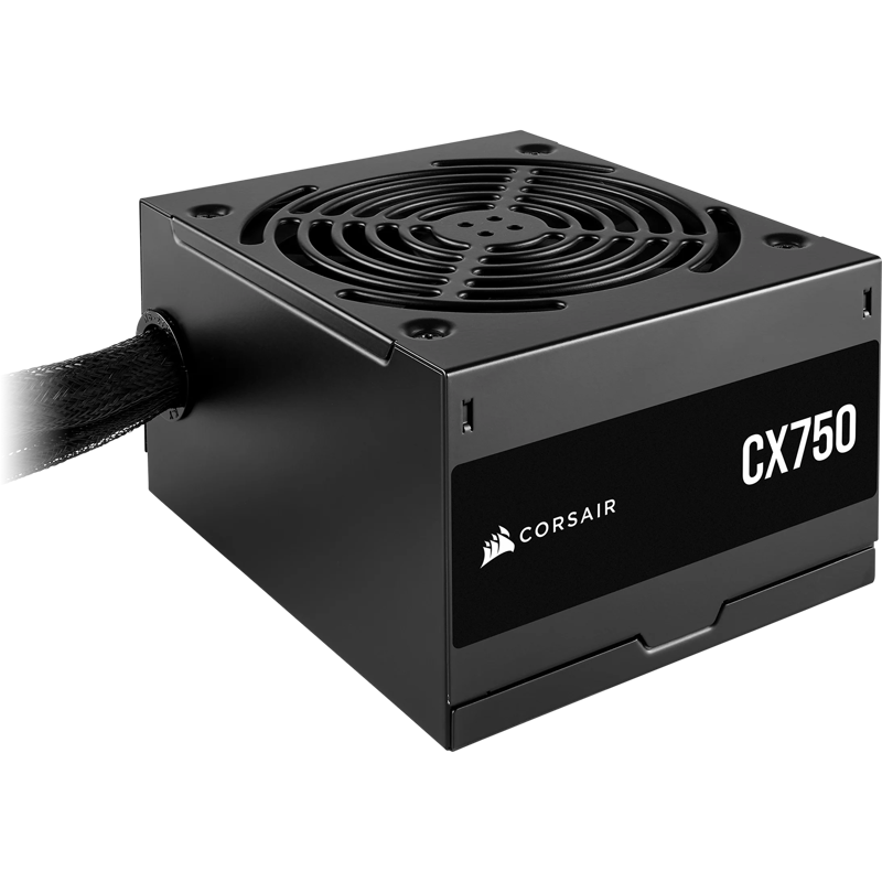 Блок питания Corsair CX750, 750 Вт, 80 PLUS Bronze, ATX, активный PFC, вентилятор 120x120 мм