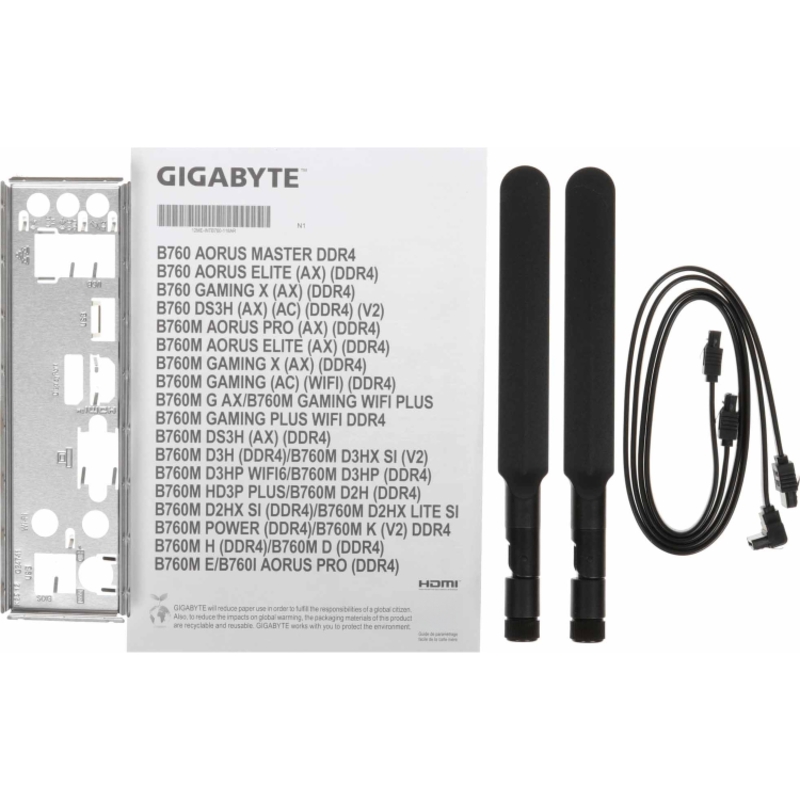 Материнская плата Gigabyte B760M D3HP WIFI6, LGA1700, Intel B760 Express, Micro-ATX, DDR5, фото 7