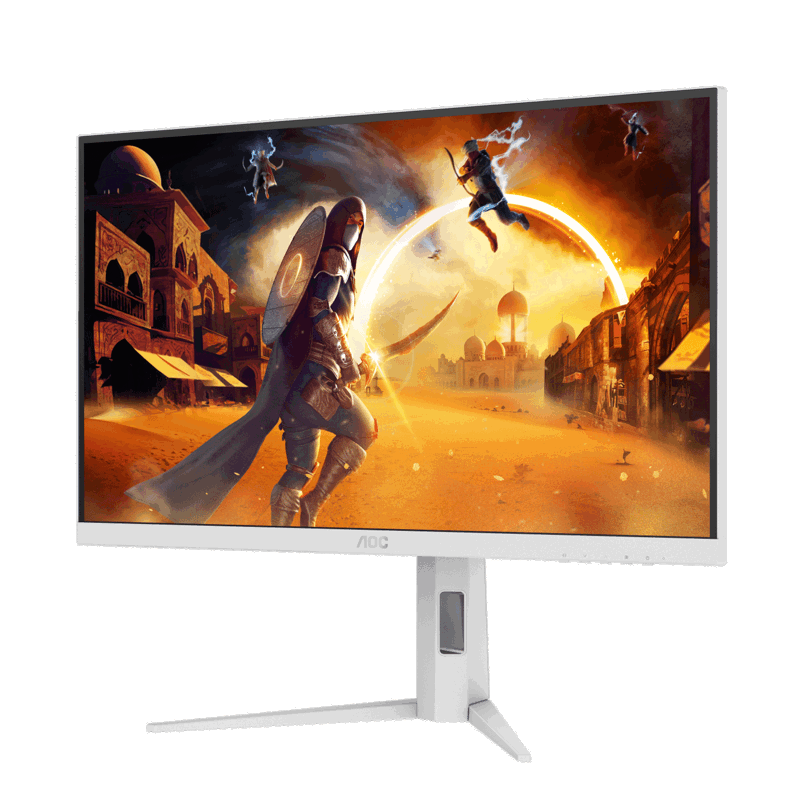 Монитор AOC Q27G4/WS, 27 дюймов, 2560x1440, 200 Гц, IPS, белый, DP 1.4 x 1, HDMI 2.0 x 1 и др., фото 22