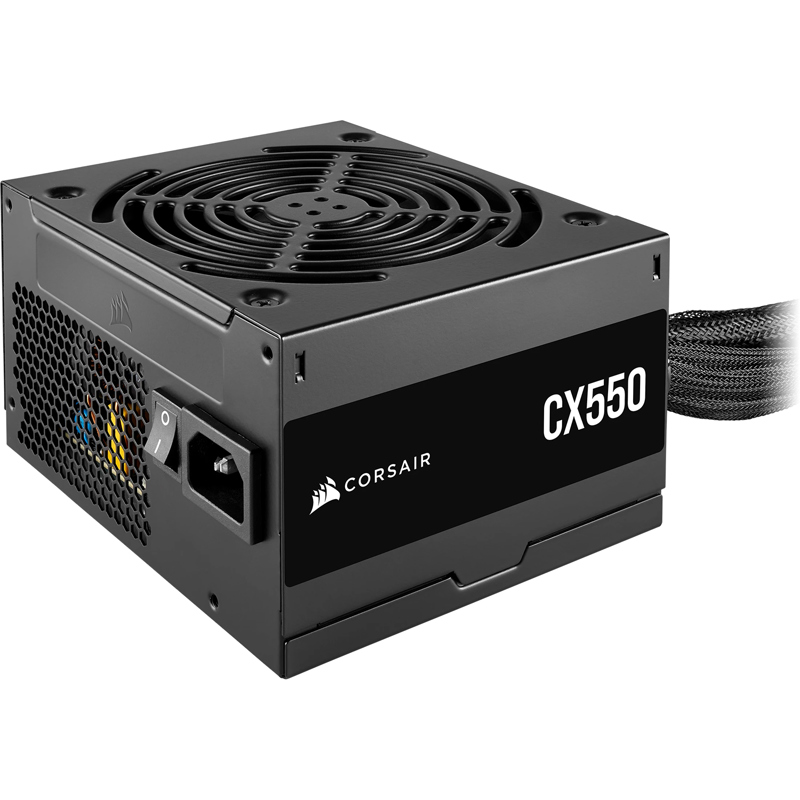 Блок питания Corsair CX550, 550 Вт, 80 PLUS Bronze, ATX, активный PFC, вентилятор 120x120 мм, фото 4