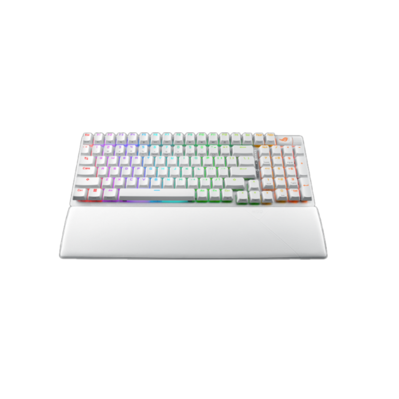 Клавиатура ASUS X901 SCOPE II 96 WL, USB-A, USB-C, Bluetooth и др., белый, подсветка, фото 3