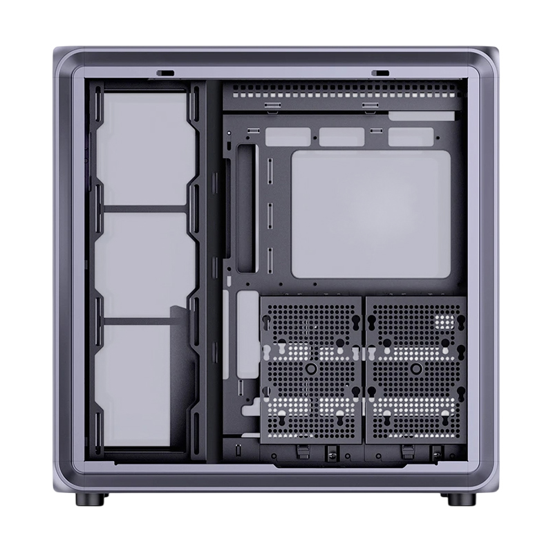 Корпус для ПК Jonsbo BO400CG, Midi Tower, серый, под ATX, mATX, mITX, материал закалённое стекло, сталь, фото 6