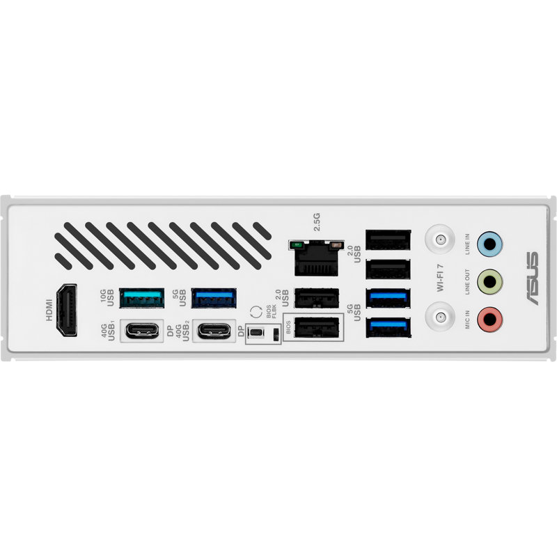 Материнская плата ASUS X870 MAX WIFI7 W, AM5, AMD X870, ATX, DDR5, фото 6