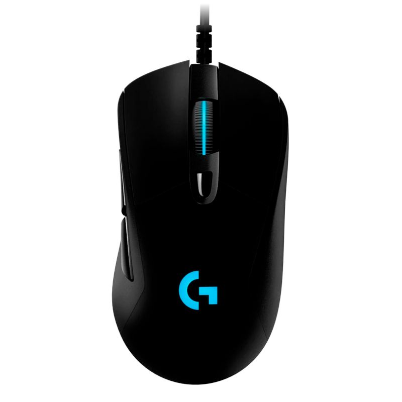 Мышь Logitech G403 HERO, проводное подключение, USB-A, 25600 dpi, чёрный, подсветка