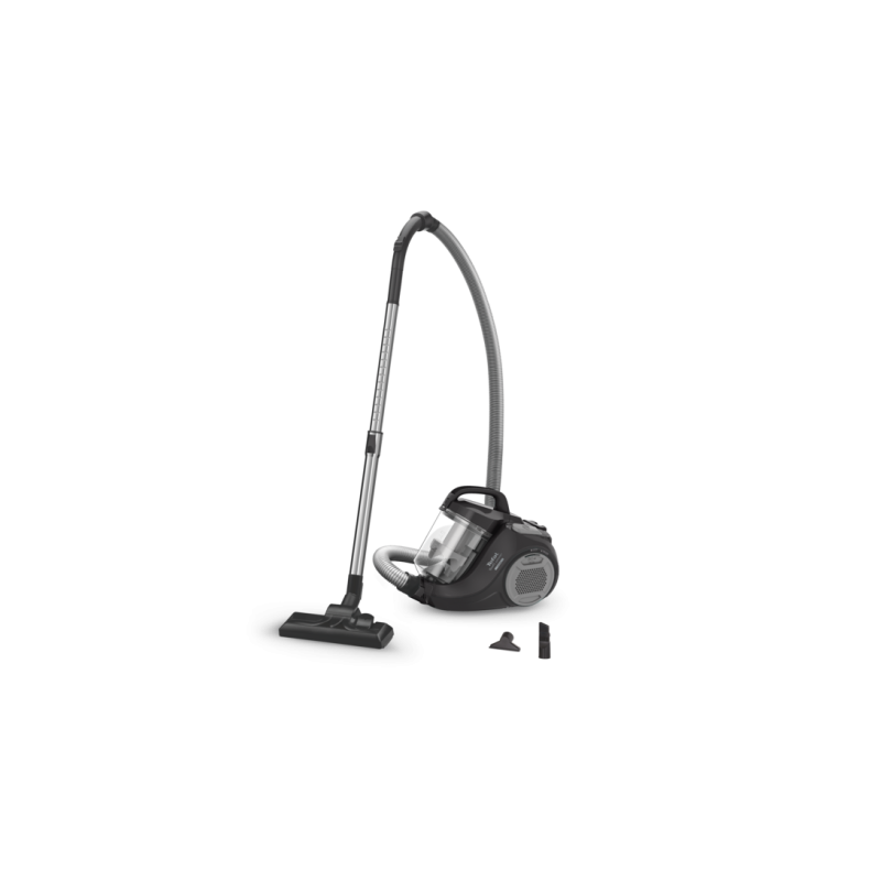 Пылесос Tefal TW2925EA, уборка сухая, контейнер, чёрный, проводное подключение