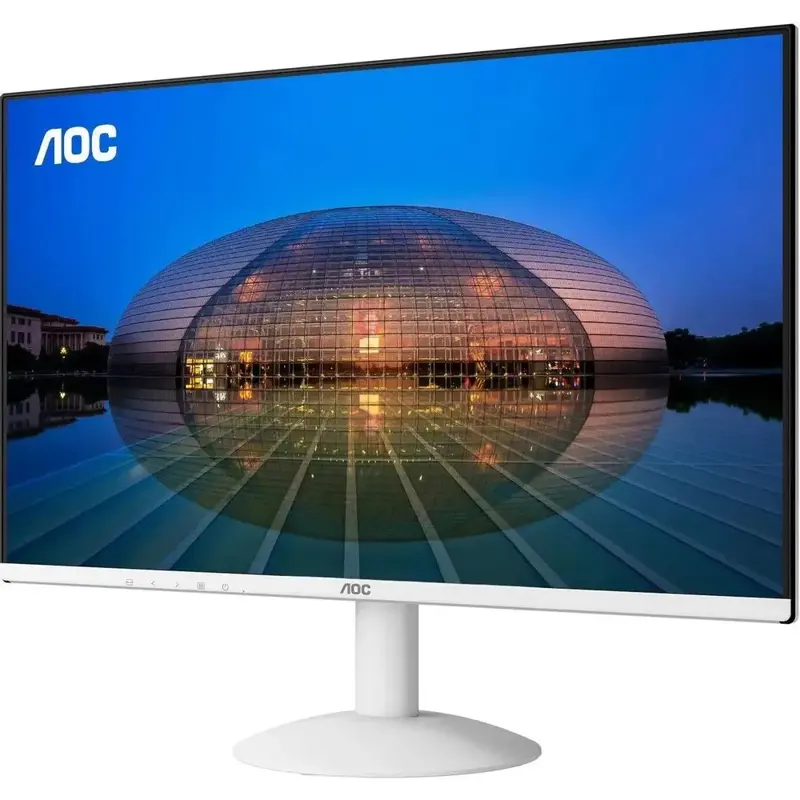 Монитор AOC 24B30H3/BW, 23.8 дюйма, 1920x1080, 120 Гц, IPS, белый, формат 16:9, фото 21