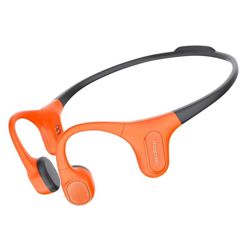 Гарнитура Mojawa Aerra Activa ENC, Bluetooth 5.2, USB Type-C, накладные, оранжевый, чёрный, фото 2